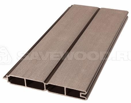 Заборный профиль из ДПК Savewood SW Agger матовый терракот купить в Кировске