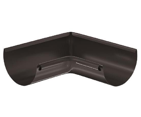 Водосток Aquasistem, система 125x90 - Угол желоба, внутренний 90° RR 32 Тёмно Коричневый купить в Кировске