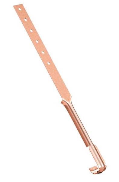 Водосток Aquasistem, система 125x90 - Поддержка желоба Медь купить в Кировске