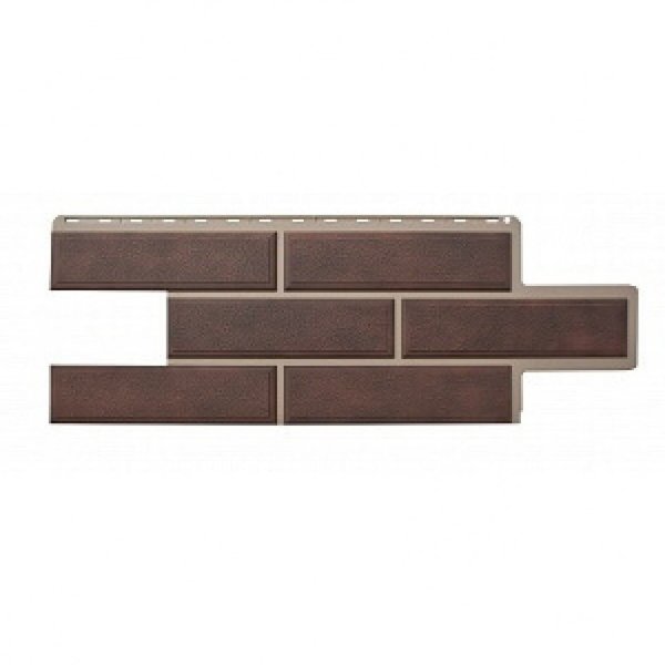 Фасадная панель Альта-Профиль - Коллекция "Венецианский Камень", Коричневый купить в Кировске