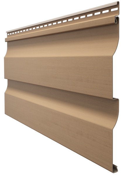 Виниловый сайдинг docke (дёке) - профиль D4,5D, капучино купить в Кировске