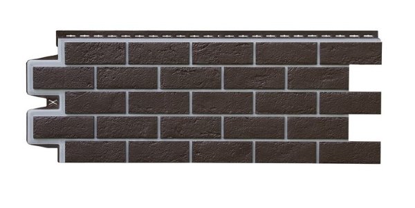 ФП Grand Line состаренный кирпич премиум Шоколадный (шов RAL 7006) купить в Кировске