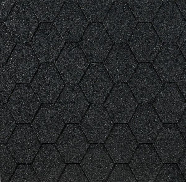 Гибкая черепица EURASIA Docke, Коллекция ШЕСТИГРАННИК Серый купить в Кировске