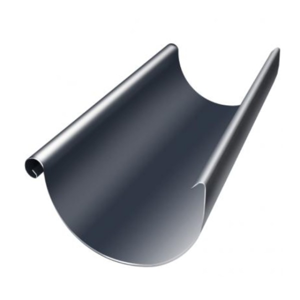 Водосток Grand Line 125x90 – Желоб 3м RAL 7024 купить в Кировске