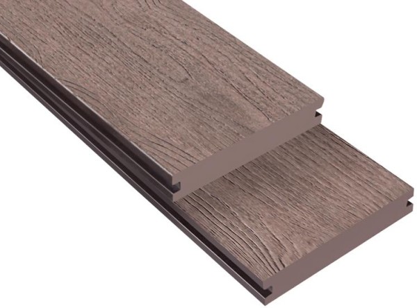 Террасная доска ДПК Outdoor 3D полнотелая NEVADA/CALIFORNIA BROWN коричневая микс купить в Кировске