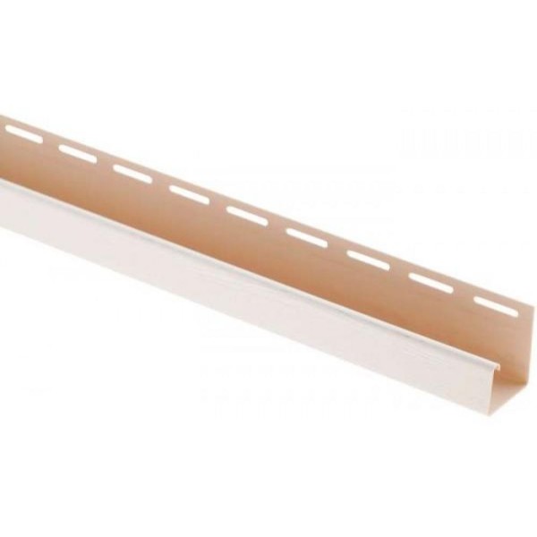 J-профиль Люкс Крашенный, T-15, ВН, Белый купить в Кировске