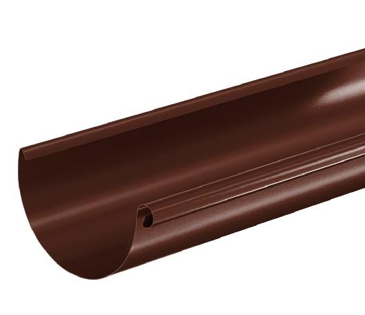 Водосток Aquasistem, система 125x90 - Водосточный желоб 3.00м RAL 8017 Коричневый купить в Кировске