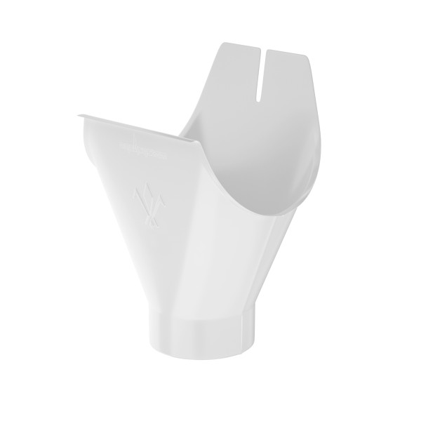 Водосток Aquasistem, система 150/100 - Воронка желоба RAL 9003 Белый купить в Кировске