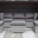 Диван-Трансформер AFINA плетеный из иск. ротанга AFM-320G Grey купить в Кировске