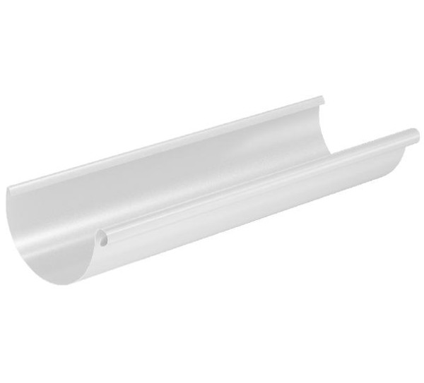 Водосток Aquasistem, система 150x100 - Водосточный желоб 3.00м RR 20 Мраморно-белый купить в Кировске