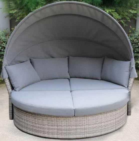 Диван-Трансформер AFINA плетеный из иск. ротанга AFM-325G Grey купить в Кировске