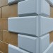 Угол Наружный к Фасадным Термопанелям Доломит Дагестанский Камень 400 мм Белый купить в Кировске