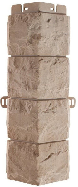 Фасадная панель Наружный угол фагот (талдомский), 0,45 х 0,13м (н) купить в Кировске
