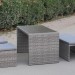 Диван-Трансформер AFINA плетеный из иск. ротанга S330G-W78 Grey купить в Кировске