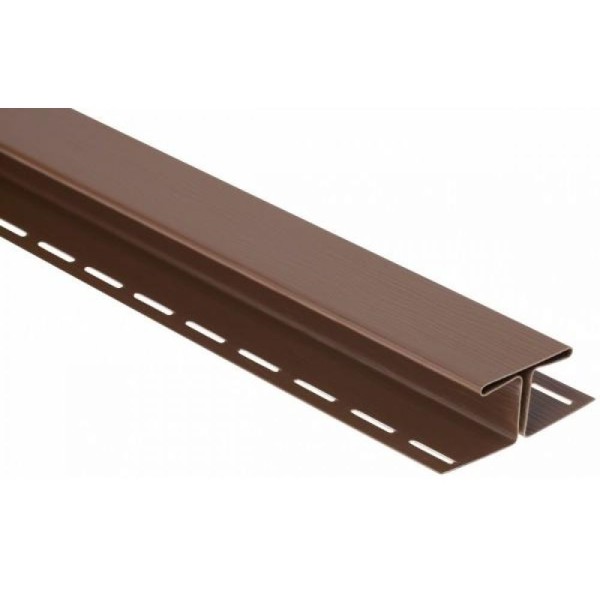 Н-профиль Люкс Крашенный, T-18, ВН, Тёмный Орех купить в Кировске