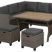 Комплект мебели AFINA плетеной из иск. ротанга AFM-307G-Grey купить в Кировске