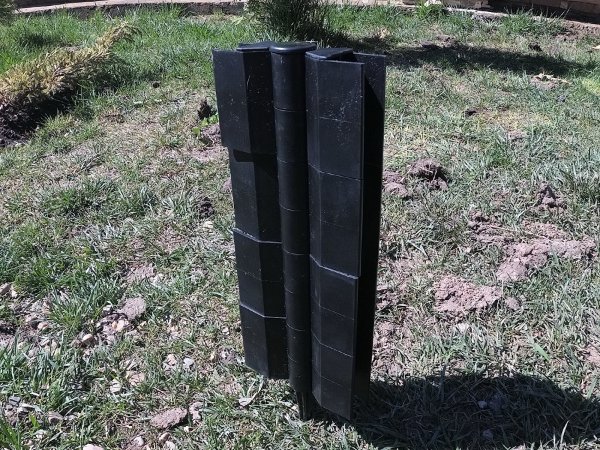 Угловой элемент поворотный, пластиковый от 60° до 300° для доски 300х30 мм из ДПК чёрный Holzhof купить в Кировске