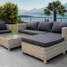 Комплект мебели AFINA плетеной из иск. ротанга YR821G Grey/Grey купить в Кировске