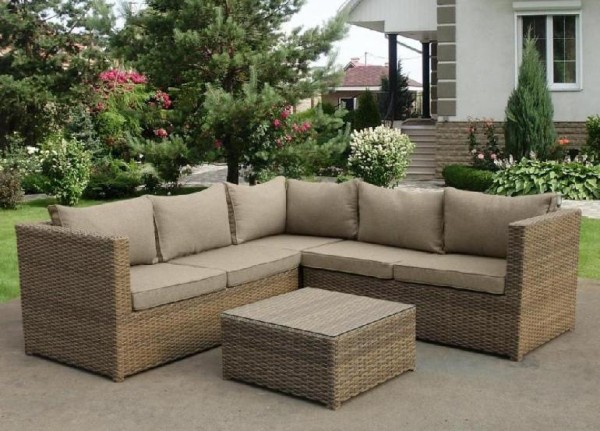 Комплект мебели AFINA плетеной из иск. ротанга YR825B Beige купить в Кировске