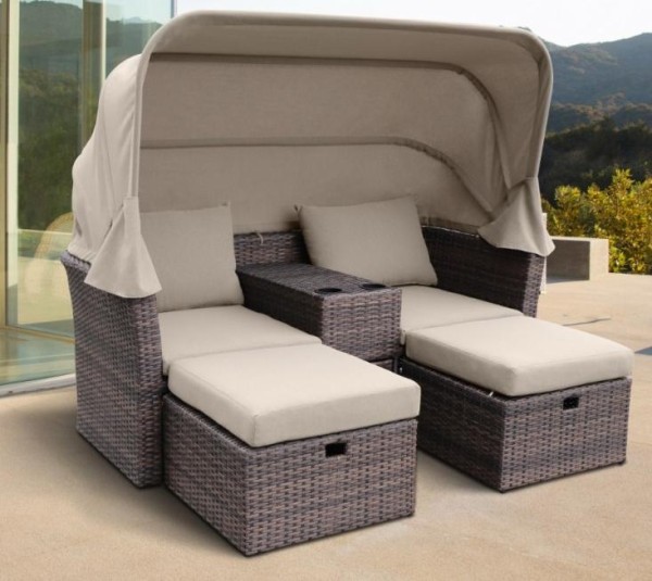 Комплект мебели AFINA плетеной из иск. ротанга AFM-330B Brown купить в Кировске