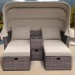 Комплект мебели AFINA плетеной из иск. ротанга AFM-330B Brown купить в Кировске