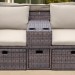 Комплект мебели AFINA плетеной из иск. ротанга AFM-330B Brown купить в Кировске