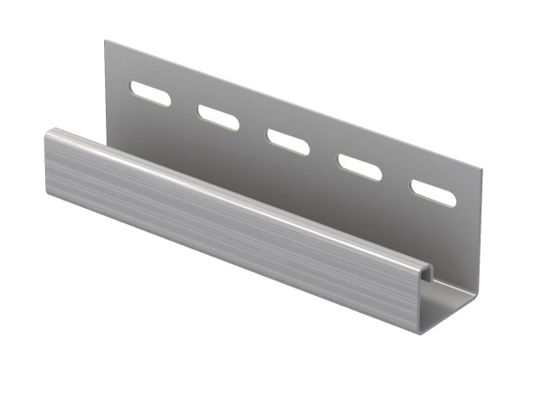 J-планка Ю-пласт Классика серая купить в Кировске