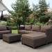 Комплект мебели AFINA плетеной из иск. ротанга YR821A Brown/Beige купить в Кировске