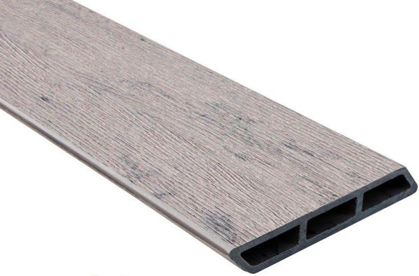 Доска Ромбус 3D ДПК Outdoor STORM GREY серая микс купить в Кировске