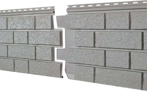 Фасадная панель Ю-пласт Стоун Хаус S-Lock Клинкер Нордик дым купить в Кировске