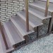 Ступень ДПК Outdoor Havana/Вельвет полнотелая серая  микс купить в Кировске