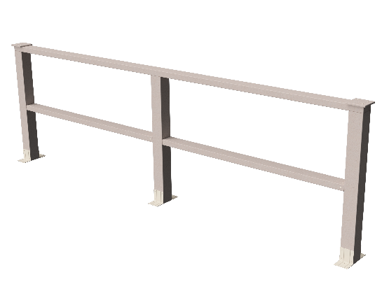 Ограждения декоративное ДПК GRINDERDECO Ковбойская изгородь выбеленый дуб купить в Кировске