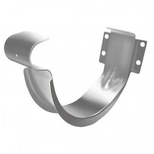 Водосток Grand Line 125x90 – Держатель желоба RAL 9003 купить в Кировске