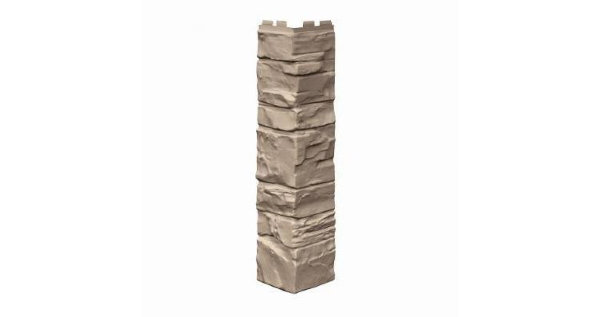 Угол наружный VOX Solid Stone Lazio камень светлая глина купить в Кировске