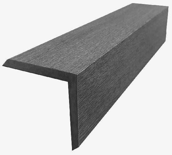 Декоративный угол 50×50 графит купить в Кировске