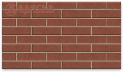 Фасадные Термопанели Аляска Amsterdam red купить в Кировске