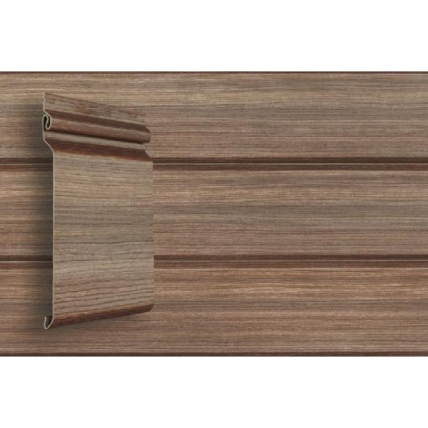 Виниловый сайдинг Grand Line Natural-Брус Tundra - Кедр купить в Кировске