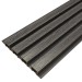Фасадная доска из ДПК Faynag Wood Рейка Мокрый Асфальт купить в Кировске