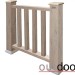 Ограждение из ДПК Outdoor Классик 3D STORM серый микс купить в Кировске