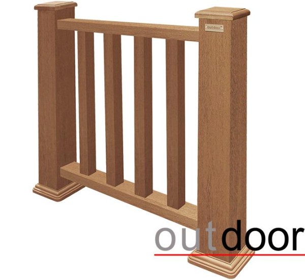 Ограждение из ДПК Outdoor Классик 3D STORM дуб купить в Кировске
