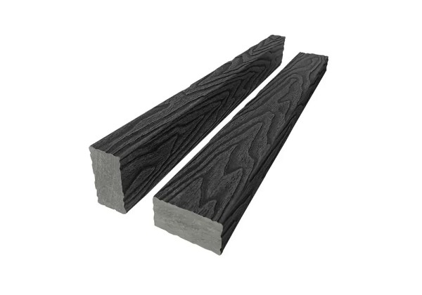 Брус лавочный 3D-тиснение 30х60 Графит купить в Кировске