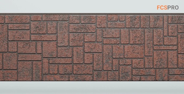 Фиброцементные панели FCS Simple АА5 (под камень) купить в Кировске