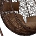 Кресло Подвесное из искусственного ротанга AFM-168A-L Brown купить в Кировске