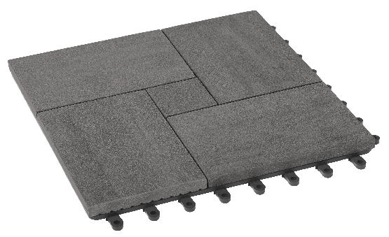 Модульный паркет ДПК GRINDERDECO Люкс 7 Серый базальт купить в Кировске