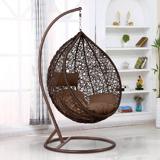 Кресло Подвесное из искусственного ротанга AFM-168A-XL Brown купить в Кировске