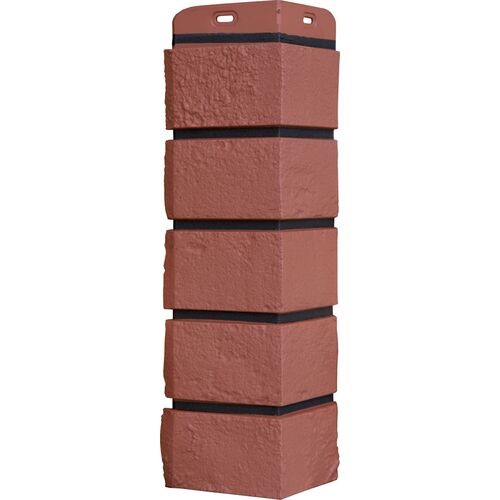 Угол Grand Line состаренный кирпич Элит корица (махагон), ШОВ черный купить в Кировске