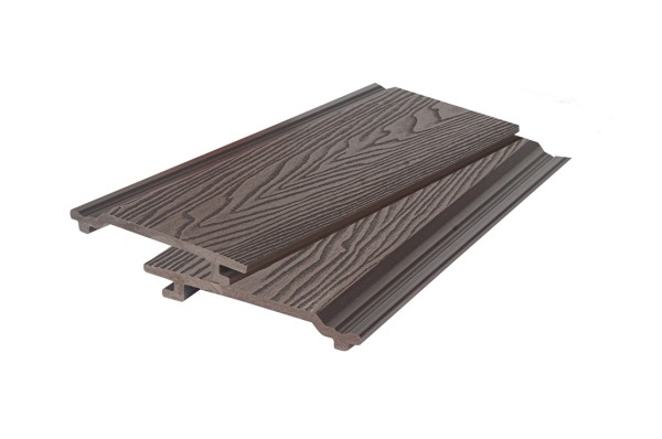 Фасадная доска 3D WOOD BRUSHING, тёмно-коричневый купить в Кировске