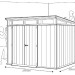 Сарай Артисан 9х7 (279 х 216 см) купить в Кировске