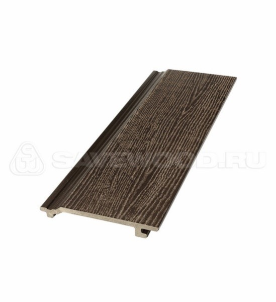 Сайдинг из дпк savewood sw-sorbus радиальный распил темно-коричневый купить в Кировске