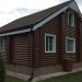 Сайдинг "blockhouse" под бревно, Акриловый Премиум ВН-01, орех тёмный купить в Кировске